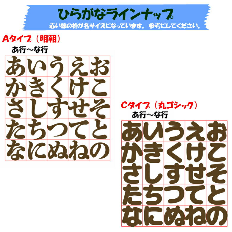 【メール便商品】2センチ　アクリルひらがな文字（あ行〜な行） カラー9色【切り文字 壁掛け プレート ドアプレート 子ども ペット 名前 なふだ 看板 日本製 プラスチック ナチュラル】