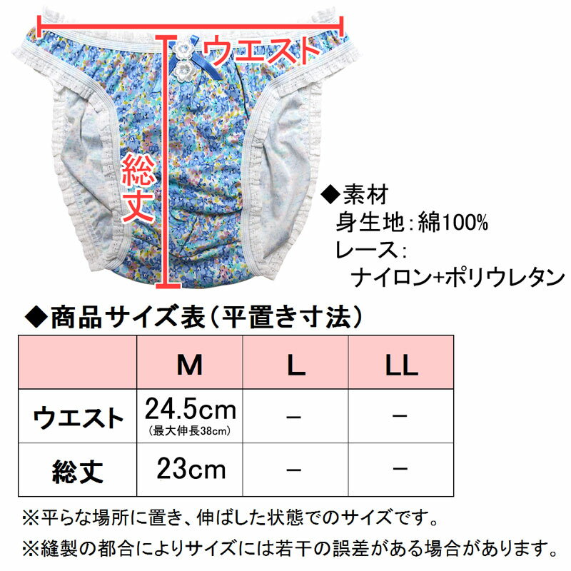 【在庫処分セール】メンズショーツフリル付き小花プリントCREAL男性下着フェミニンメール便発送