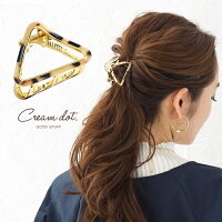 バンスクリップ ヘアクリップ しっかり ヘアアクセサリー メタル マーブル べっ甲風 ゴールド 上品 アレンジ 簡単 まとめ髪 お呼ばれ アクセサリー オフィス オールシーズン プレゼント 大人 レディース 女性