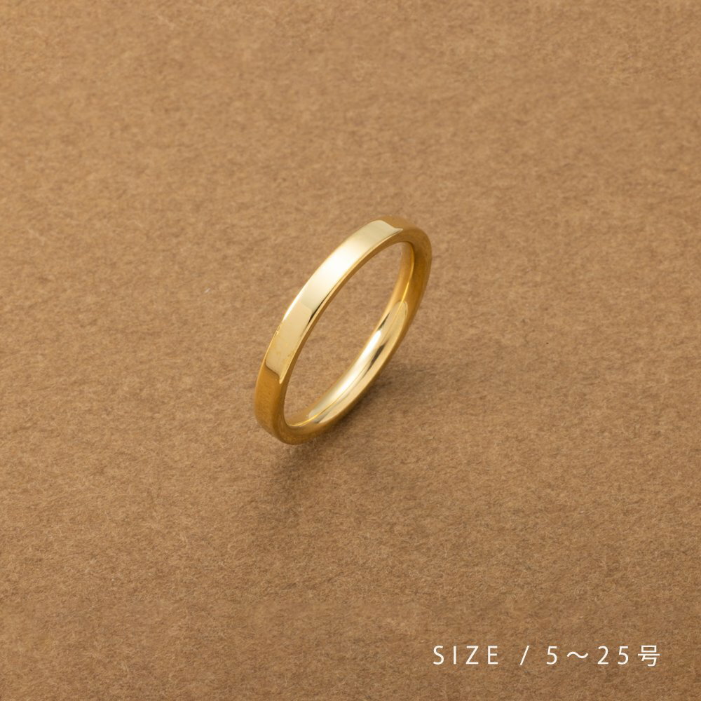 【ゆうパケット送料無料】ステンレス製 リング 指輪 ピンキーリング 金属アレルギー つけっぱなし ペアリング レディース メンズ 大きいサイズ 25号 大人 上品 エレガント シンプル ゴールド シルバー ピンクゴールド