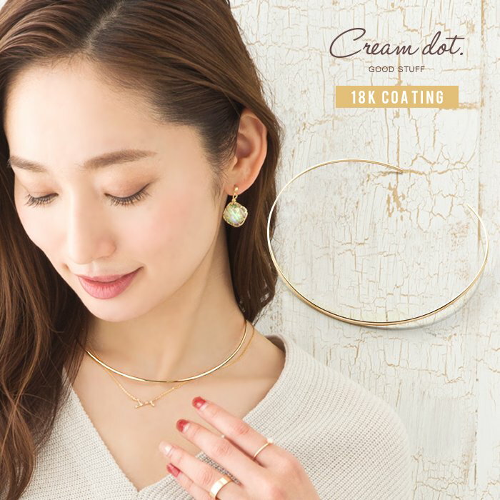 【HAWKCOMPANY】2Circleレザーネックレス【メール便A】(ファッション ネックレス ペンダント アクセサリー きれいめ カジュアル ホークカンパニー ネックレス ジュエリー レザー アンドイット and it レディース ネックレス 小物 かわいい)