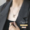 【本日限定★全品ポイント10倍】 ネックレス 金属アレルギー ニッケルフリー 18kコーティング レディース ショート チェーン リボン ボールチェーン メタル...