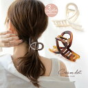 【定形外郵便OK】バンスクリップ ヘアクリップ レディース ヘアアクセサリー 髪留め まとめ髪 しっかり留まる ループデザイン マット 艶消し 大人 シンプル ...