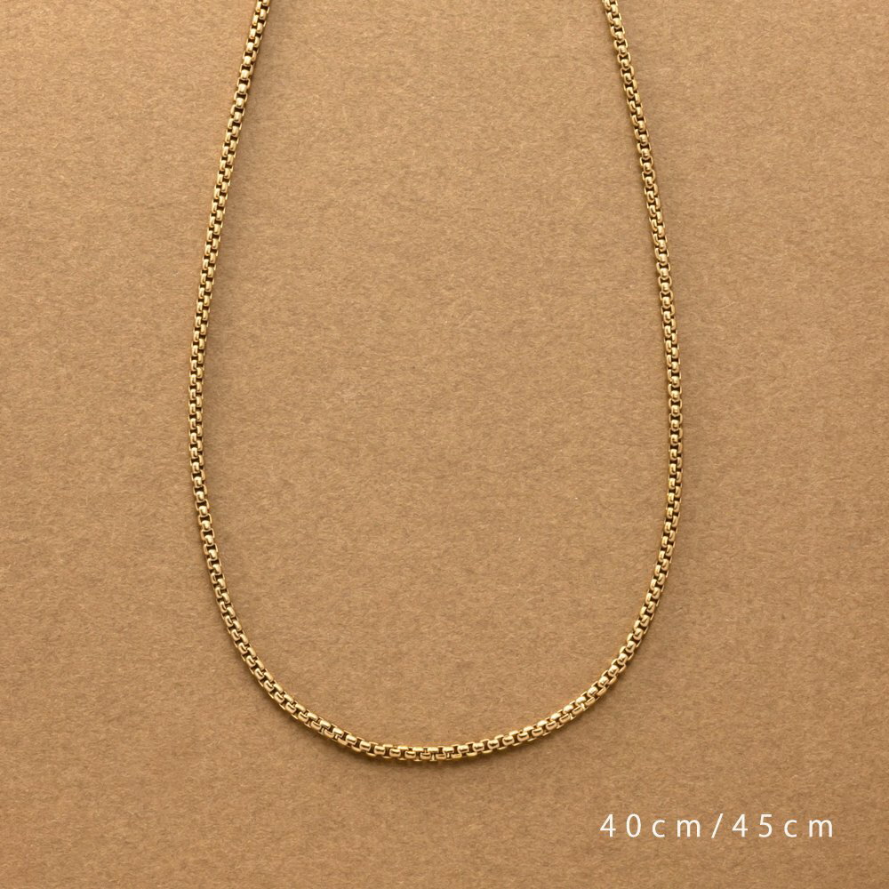 【ゆうパケットOK】 ステンレス製 ネックレス 金属アレルギー つけっぱなし サージカルステンレス レディース ショート チェーン ベネチアンチェーン アジャス...