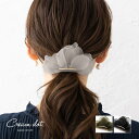 【全品送料無料×P最大47倍!】 バレッタ ヘアクリップ ヘアアクセサリー 髪留め まとめ髪 オーガンジー フラワー フリル 花 透け感 メタル 大人 ブラック...