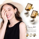 【全品送料無料×P最大47倍!】選べる イヤリング ピアス レディース シルバーポスト 低アレルギー ネジ式 シリコンカバー スタッド ガラス 多面カット パー...