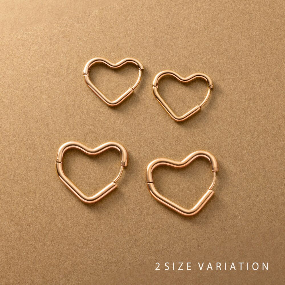 【ゆうパケット送料無料】 ステンレス製 選べる2サイズ ピアス フープピアス 金属アレルギー つけっぱなし サージカルステンレス レディース Mサイズ Lサイズ...