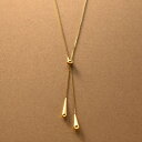 【全品送料無料×P最大47倍!】 ステンレス製 ネックレス ロングネックレス 金属アレルギー つけっぱなし サージカルステンレス ラリエット レディース チェー...