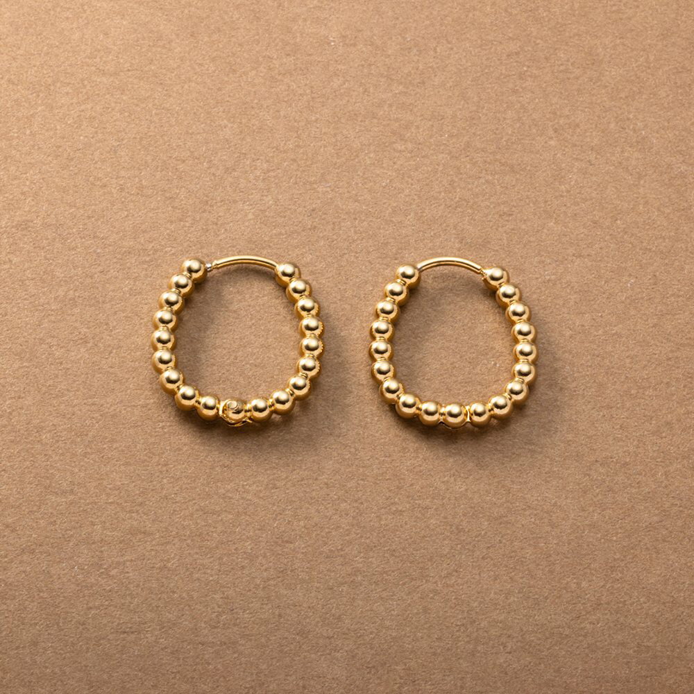 【ゆうパケット送料無料】 ステンレス製 ピアス 金属アレルギー つけっぱなし サージカルステンレス レディース メタルボール キャッチレス 開閉式 中折れ フー...