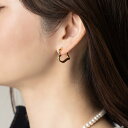 【本日限定★全品P5倍×10%OFFクーポン】 イヤリング 金属アレルギー ニッケルフリー 18kコーティング レディース クリップ式 ハート フレーム メタル 艶 大人 ゴールド シルバー ピンクゴールド