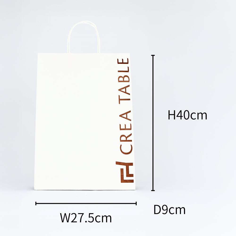 《ラッピング》 オリジナルギフトバッグ Lサイズ（ボトル500mlサイズ2本以上・その他商品用） 紙袋 手提げ 手提げバッグ