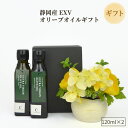 静岡産 エキストラバージン オリーブオイル　120ml×2本 （ギフトBOX入）プレゼント 高級 詰め合わせ 静岡 お土産 エクストラバージン プレミアム 健康 国産 エクストラ 贅沢 コールドプレス 低温圧搾 オリーブ園 クレアファーム 金賞 母の日