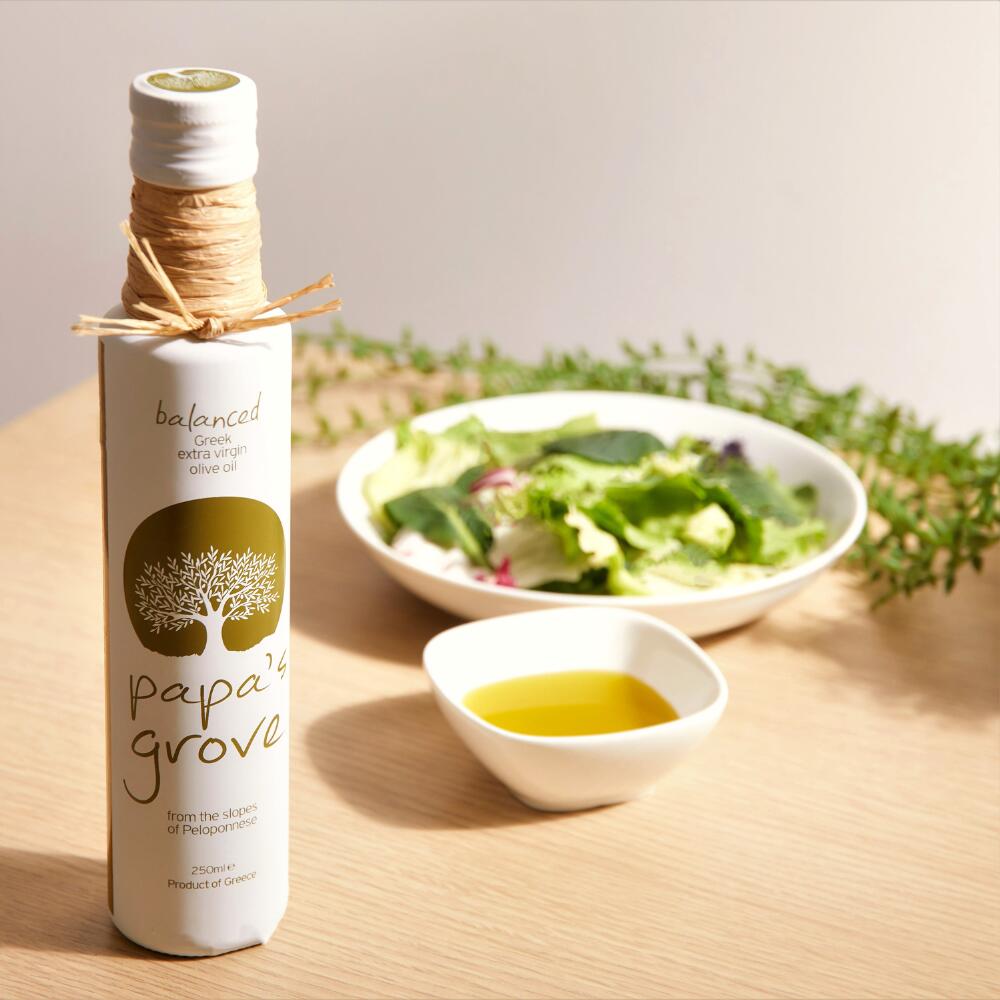 パパスグローブ グリーン 250ml オリーブオイル ギフト エキストラバージン エクストラバージン 容器 ボトル ギリシャ産 コールドプレス 健康食品 サラダ パン 料理 高級 ソムリエ ギフト プレゼント 3