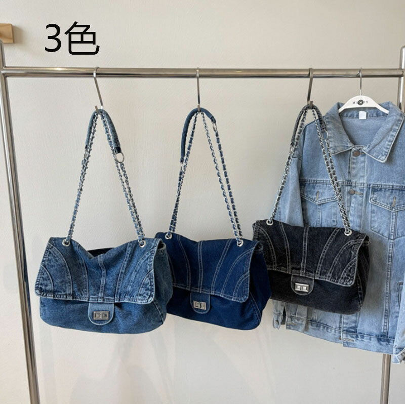 新品 3色 ショルダーバッグ レディース 斜めがけ デニム 手提げ ハンドバッグ レディースバッグ ミニショルダーバッグ トートバッグ カジュアル 小さめ 軽量