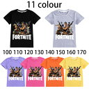 2025 新作 11色 FORTNITE T-shirt 子供 大人 春 夏 トップス 半袖 子供服 キッズ 誕生日用品 家族服ー 感謝祭の日 子供へのギフト ...