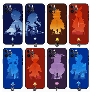 原神 スマホケース Iphone用ケース 携帯カバー 鏡面ガラス 胡桃 刻晴 鍾離 ウェンティ クレー 強化ガラスケース シリーズ保護ケース アイフォンケース 保護ケース Iphone多機種対応 ハードケース レンズ保護 摩損防止 iphone16 Pro iPhone 7/8 Plus iphone15 iPhone 12