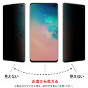 Samsung Galaxy S20+ 5G 全画面カバー 覗き見防止 液晶保護フィルム アクリル素材 3Dラウンドエッジ加工【GalaxyS20+ NTTドコモ docomo SC-52A au SCG02 S20Plus 3D熱加工 保護フィルム PMMA素材 液晶保護シート PMMA ケース アクセサリー】 3