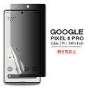 【送料無料 メール便発送】 Google Pixel 6 Pro 用液晶保護フィルム 覗き見防止 全画面カバー TPU素材 （スクリーンプロテクター） 【Pixel6Pro film ケース SIMフリー Screen protector アクセサリー】