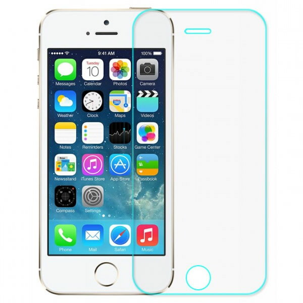 【送料無料 メール便発送】 iPhone SE 4.0インチ /iPhone5/iPhone5S/iPhone5C 兼用液晶保護ガラスフィルム 【0.33mm 2.5D 保護フィルム ガラス 液晶保護ガラス 液晶保護シート 強化ガラス iPhone 5S iPhone5C ケース iPhone用】