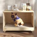 【最大2000円クーポン配布中!】無垢材製 小型犬用 プレミアムペットハウス 木製犬小屋 オールシーズン対応 防湿・床離れ設計 ベッドサイド設置可能 ペットベッ...