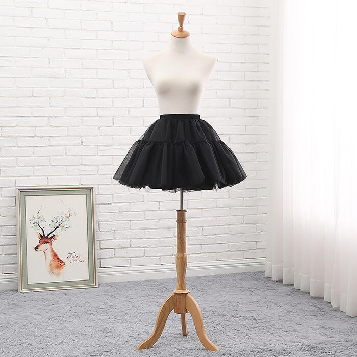 パニエ ロリータ ロリィタ チュチュ ふんわり ボリューム 着丈 40cm 46cm 骨なし ...