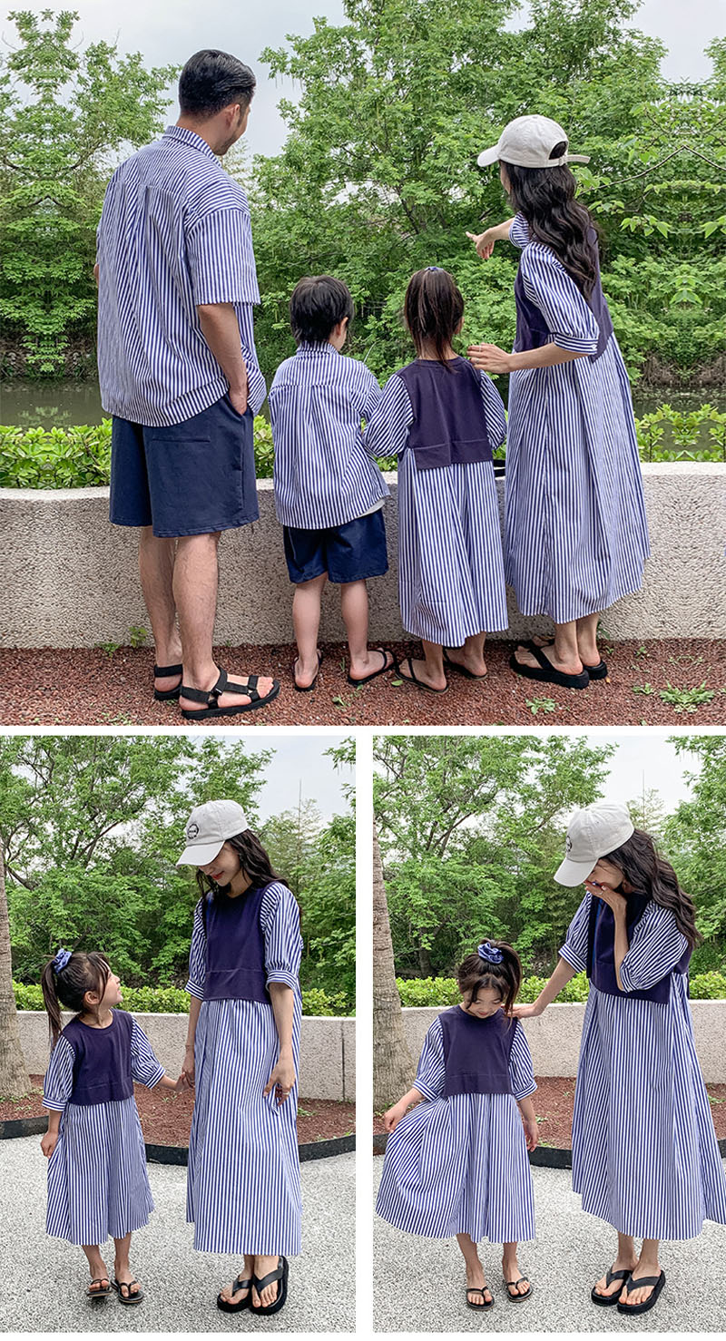 ■商品説明 ●おしゃれな親子ペアルック服。 ●家族揃いで幸せ感たっぷり。 ●家族旅行、撮影、運動会、お出かけに最高。 ●誕生日記念日、ご家族へ感謝の気持ちとしての贈り物に大人気。 ●着心地の良い柔らかい素材を使用しています。 ●カジュアルなファッションにピッタリのアイテムです。大人から子どもまでサイズ展開があり、センスを感じる親子お揃いコーデにおすすめの1枚になっています。 ●パパやママへのプレゼントにも、親子でペアが楽しめるトレーナーは嬉しいもの。記念にもなりますよ。 ■素材 綿 ポリエステル 素材特徴 綿は天然素材のため肌触りがよく、しっかりとした質感が魅力的な素材です。 素材感 普通（薄い、やや薄い、普通、やや厚い、厚い）。 季節 :春、夏、秋 【サイズ詳細】 【子供80】参考体重9-11.5kg、参考身長75-85cm 【子供90】参考体重12-14.5kg、参考身長85-95cm 【子供100】参考体重15-17.5kg、参考身長95-105cm 【子供110】参考体重18-20kg、参考身長105-115m 【子供120】参考体重20.5-22.5kg、参考身長115-125cm 【子供130】参考体重23-25kg、参考身長125-135cm 【子供140】参考体重25.5-30kg、参考身長135-145cm 【大人S】参考体重47.5-52.5kg 【大人M】参考体重53-57.5kg 【大人L】参考体重58-65kg 【大人XL】参考体重65.5-72.5kg 【大人2XL】参考体重73-80kg 【大人3XL】参考体重80.5-90kg サイズについて不明なお客様はお気軽にお問い合わせください。 ■注意事項 ※モデル画像は環境光の影響によりカラーが異なって見える場合がございます。 ※採寸は製造メーカー提供情報ですので、1~3cm誤差が生じる場合がございます。 【品質保証サービス】 弊店はお客様に安心なサービスを提供しております。 開封後の商品や、ご洗濯後の商品など、製品の品質の問題であれば、ご利用いただいてからのご変更や交換も対応しておりますので、ご安心ください。 ※製品更新により、予告なしで同じ商品がデザイン、色若干変わる場合がございますので、予めご了承下さい。 ※撮影の為、画質等の関係上、色などが実際の商品と若干違ってしまうこともあるかもしれませんがご理解のほどご購入ください。予めご了承ください。 ※更新のタイミングによっては実在庫に相違が出る場合がございます。 ※万が一商品に不具合がある場合は、無償交換・返金は可能です。マイナス評価する前にご遠慮なく当店と連絡してください。