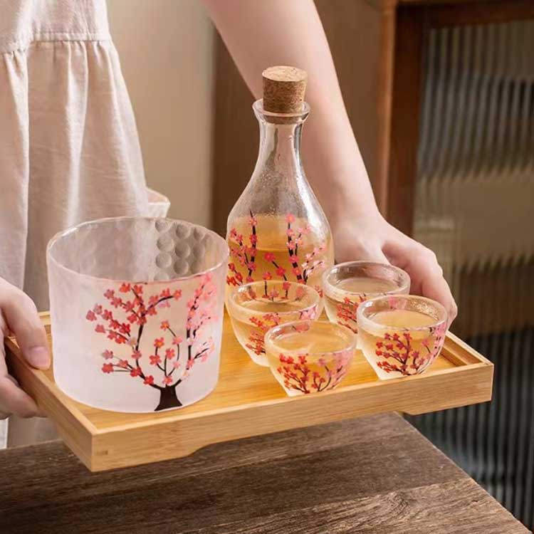 徳利 母の日 セット おちょこ 徳利セット 桜 6点セット 酒器セット 冷酒器 ギフト ...