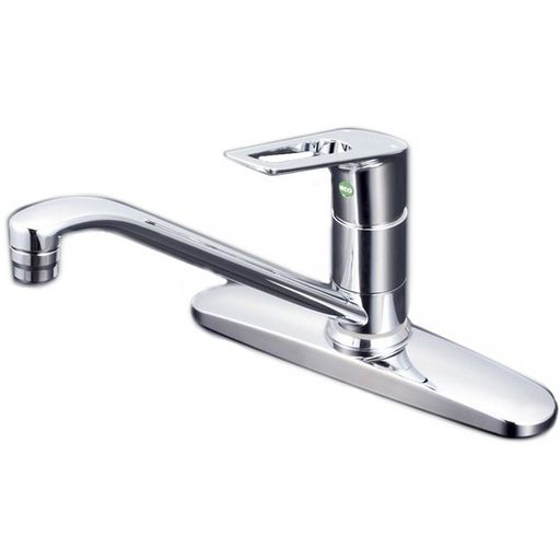 KVK流し台用シングルレバー式混合水栓(eレバー)KM5091TEC