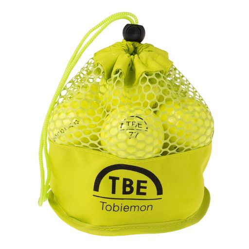Golf - 飛衛門(トビエモン)TOBIEMONゴルフボール公認球2ピース1ダース(12球入)メッシュバック入(イエロー)