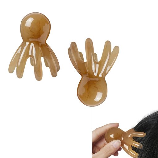 2PCS頭皮マッサージ、ヘッドスパ...