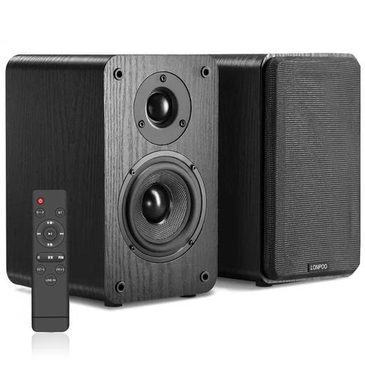 ▲【ハイパワー、大音量、高音質】100W アクティブブックシェルフスピーカーが大音量の高品質サウンドを実現。優れたボーカル明瞭度を備えたニュートラルで正確なサウンド特性。 移植されたエンクロージャーは、低歪みで拡張された低音応答を提供します。►4インチカーボンファイバーウーファー,バランスの取れた織りカーボンファイバーウーファーにより、強力で一時的な低音を実現します。►1.5インチカーボンシルクドームツイーター,鮮明なイメージングと正確な音響を実現する高性能シルクドームツイーター。 ▲【Bluetooth接続】ブックシェルフスピーカーはBluetoothをサポートしており、スマートフォン、タブレット、テレビ、またはその他のBluetooth対応デバイスからお気に入りの音楽をワイヤレスでストリーミングできます(Bluetoothイヤホンはサポートしていません)。 ▲【HDMI ARC入力】HDMI ARC入力インターフェースをテレビに接続すると、低遅延で、非圧縮の最高品質オーディオ信号を伝送でき、音声の一体化されたロスレス転送を実現します。
