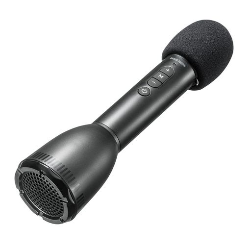 サンワサプライハンドマイク型ポータブル拡声器スピーカー(Bluetooth対応)MM-SPAMP18