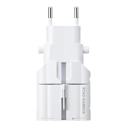 分割、合体、変形させることで、ほぼ全世界の一般電源用プラグ形状(9種類)158ヶ国に変換することが可能なアダプタ 渡航先のコンセントの形状がはっきりしない時、あるいは、幾つかの国をまわらなければならない時に役立ちます。 持ち運びに便利な厚さ16.5mmの超薄型タイプです。 【本体サイズ・重量】:W50.4xD16.5(突起を除く)xH106.5mm・55g 【対応プラグ】:A、B、BF(新規格BF対応)、B3、C、SE、O、O2、CB 【許容容量】:6A250V 【本体材質】:ポリカーボネート(難燃材) 【付属品】:プラグキャップ、取扱説明書