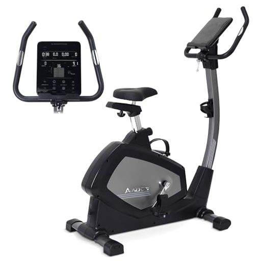 アルインコ(ALINCO) フィットネスバイク エアロバイク アドバンストバイク7218 電磁負荷方式 耐荷重135kg スポーツクラブ運動が出来る AFB7218 静音 サドル調整 組立簡単 心拍測定 簡単移動 タ…