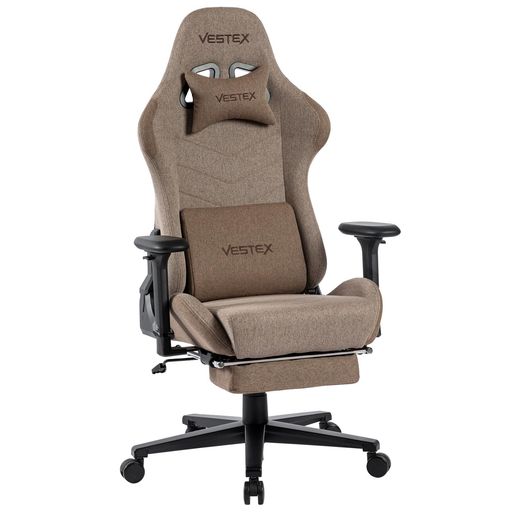 【VESTEXとは】-FOR THE BEST COMFORT- より快適に、最良の居心地の良さを目指して。ライフスタイルゲーミングチェアブランド「VESTEX」は誕生しました。家具開発メーカー「ルームワークス」が、長年のゲーミングチェアの販売経験と家具開発の知見を活かし、日本で企画・設計。「日本人の体型」に寄り添うサイズ設計、生地、パーツを選定し開発しました。長時間座ることからユーザーの身体的負担を軽減し、更なる快適さを求め、豊かな時間の創造へ。生活の質の向上をお手伝いするルームワークスからの新しいご提案です。 【日本人向け低座面仕様】S1シリーズは、日本人の標準的な身長のユーザーに合わせて設計した最低座面高約42.5cmの低座面仕様モデルです。推奨身長は約155cm~180 cm。 【インテリアに合わせやすいカラー】インテリアに合わせやすいオフカラーのファブリックを使用。蒸れにくく年中快適にご使用頂けます。 【快適な座り心地を生み出す座面】(1) 約12cmの極厚コールドキュアモールドウレタンとポケットコイルを組み合わせた弾力ある座面がしっかり身体を支えます。