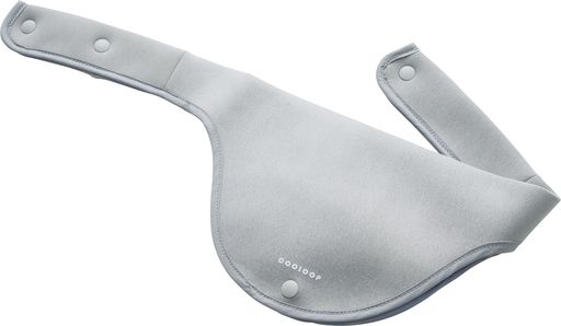 コジット暑さ対策猛暑対策熱中症対策アイシングに結露を気にせず持ち運べる約1.5時間ひんやりキープ氷のう保冷ネックカバーグレー