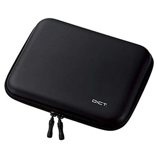 エレコム電子辞書ケース/イヤホン対応/タッチペン対応/Lサイズ/ブラックDJC-006LBK