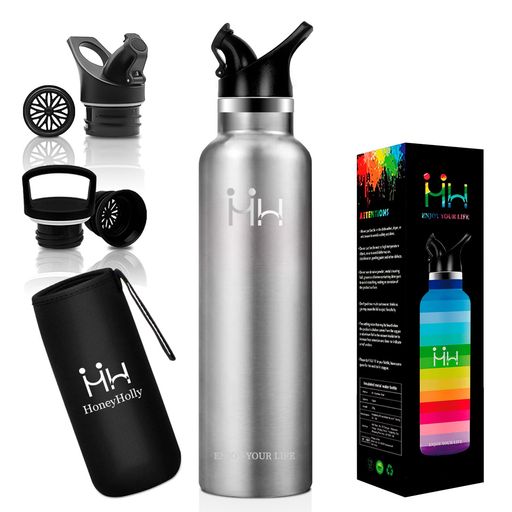 水筒1リットルステンレスボトル真空断熱タンブラー丸洗い洗いやすい耐汚れ1リットル魔法瓶1000ml保温保冷スポーツドリンク対応炭酸水筒持ち運び便利大容量部活男女兼用通勤通学運動男…