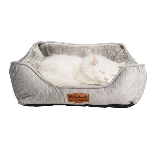 ペット用寝床 3.【カバー完全取り外し&amp;洗濯機で丸洗いOK】面倒な手洗い不要!ジッパーで簡単に外せて、そのまま洗濯機へ。いつでも清潔で、アレルギー対策や抜け毛対策にも最適!