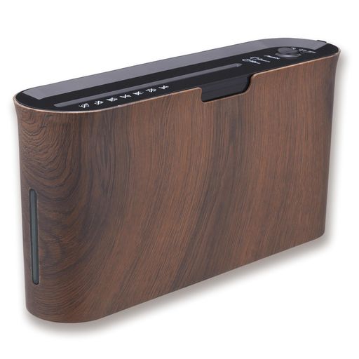 アスカシュレッダークロスカットB06WD木目連続10分最大3枚コンパクト卓上A4