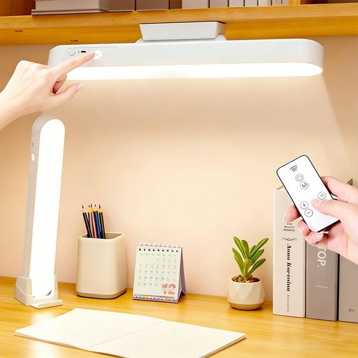 【磁吸&amp;スタンド2WAY|デスク周りをスッキリおしゃれに】 本製品は強力マグネットでスチール面にピタッと吸着できる磁吸式デスクライトです。付属の卓上スタンドに立てれば、スタンドライトとしても使える2WAY仕様。スタンドにはスマホスタンド機能が付いており、動画視聴やビデオ通話に便利です。本体は90度まで角度調整可能で、照明の向きを自在に変えられます。おしゃれなデザインで、寝室やリビングにもマッチし、デスク周りをすっきりと整えたい方に最適なledライトです。 【AAAA級護眼&amp;フリッカーフリー|目に優しい高機能照明】 このledデスクライトは、AAAA級の目に優しい設計を採用し、チラつき(フリッカー)が一切ありません。タッチ操作で無段階調光(10%~100%)が可能で、明るさをシームレスに調整。さらに、3つの色温度(暖光・自然光・白光)をワンタッチで切り替えられます。読書や勉強、仕事などシーンに合わせて最適な光を選べるので、デスクワークや読書時の目の疲れを大幅に軽減。おしゃれで実用的な卓上照明として、毎日の学習を快適にサポートします。