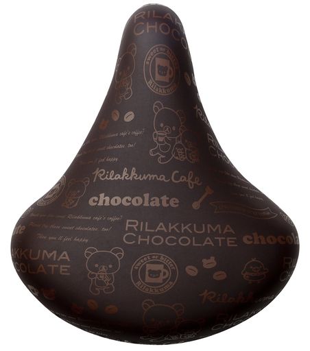 aile(エール)SX-005リラックマのびーるチャリCAPシートカバーチョコレート&コーヒー