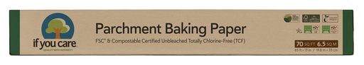 ifyoucare(イフユーケア)無漂白パーチメントベイキングペーパーロールタイプ(幅33cmx19.8m)