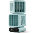 【2025年アップグレード版】Tillmulya卓上扇風機静音充電式扇風機自動首振りdcモーター6段階風量二層ファンLED表示画面提手付きType-C充電卓上usbコンセントサーキュレーター|詳細画像