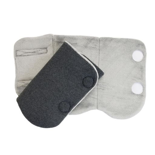 あゆみケアシューズ巻けるレッグウォーマー軽量/転倒予防両足セットグレーフリーサイズ4104の商品画像