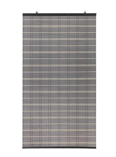 大島屋すだれブラック44x112cm「蚊」にげーるポリプロピレン製