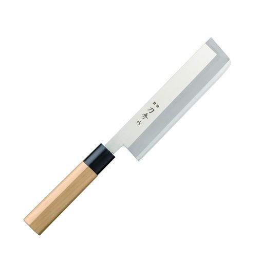 富士カトラリー角型薄刃180mm日本製モリブデンバナジウム鋼片刃関東型桂剥き・千切り・刻みなど野菜調..