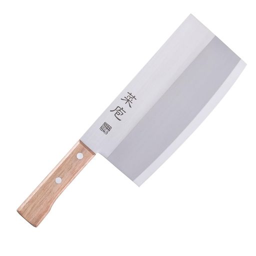 あらゆる料理をこなす、本格的な中華包丁。 さびにくく、お手入れしやすいステンレス製。 左右兼用できる両刃。 8.8x1.5x28CM 素材・材質:刀身=ステンレス刃物鋼、柄=ナイロン