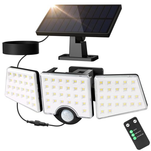 Leproソーラーライト人感センサーライト防犯3種の運転モード夜間自動点灯昼間自動充電屋外照明屋内・屋..