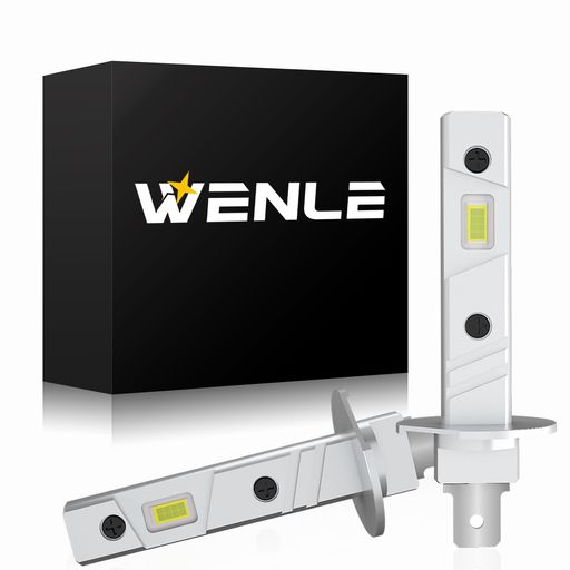 WENLE 超コンパクト H1 led ヘッドライト・フォグランプ ホワイト6500K 新車検対応...